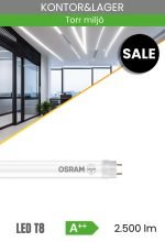 LED-lysrör OSRAM Ultra Output ST8AU-1200mm 15,1W/840
